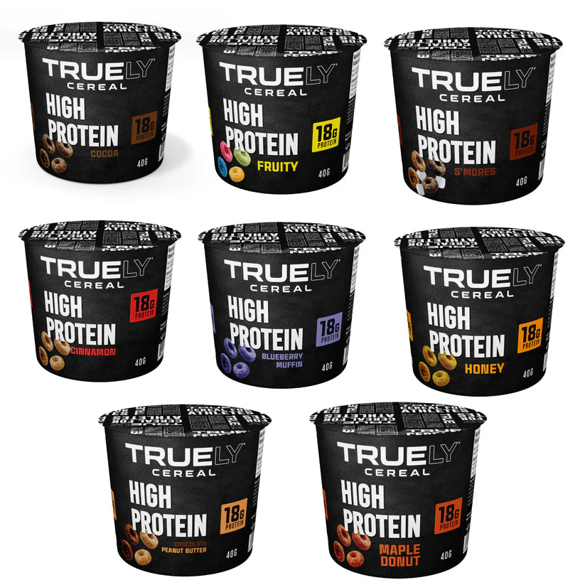 TRUELY GF Keto Protein Cereal (1 serving cup) - Top Nutrition and Fitness