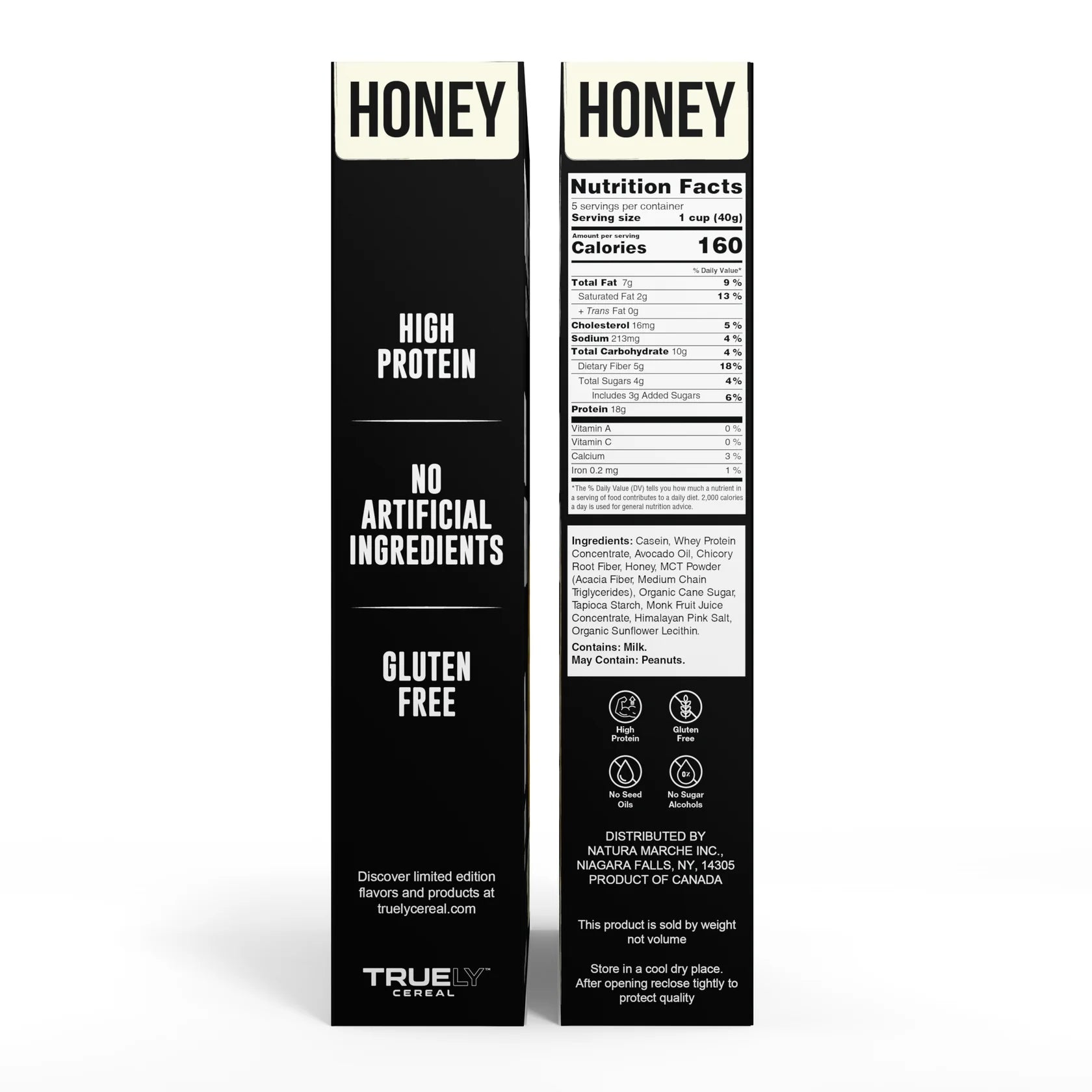 TRUELY GF Keto Protein Cereal (6 servings) - Top Nutrition and Fitness