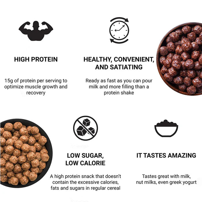 TRUELY GF Keto Protein Cereal (6 servings) - Top Nutrition and Fitness