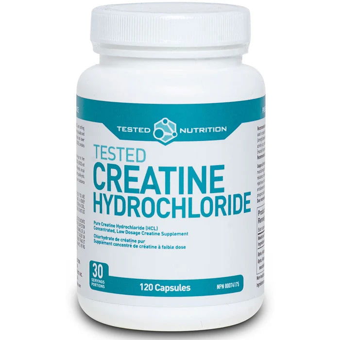 Tested Nutrition Creatine HCL (120 Caps) - Top Nutrition and Fitness