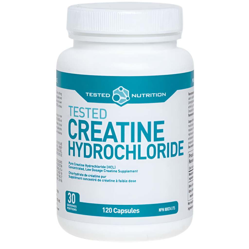 Tested Nutrition Creatine HCL (120 Caps) - Top Nutrition and Fitness