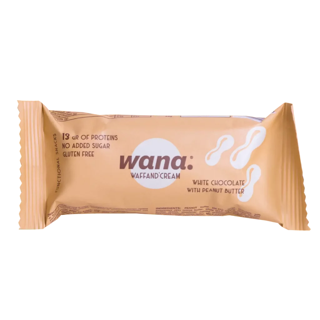 WANA Waffand'Cream "Kinder Bueno" Keto Protein Bar (1 bar) - Top Nutrition and Fitness
