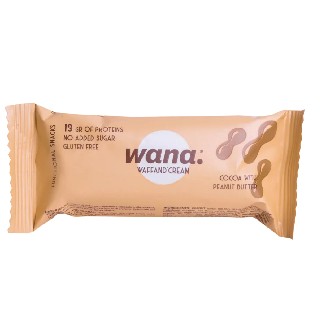 WANA Waffand'Cream "Kinder Bueno" Keto Protein Bar (1 bar) - Top Nutrition and Fitness