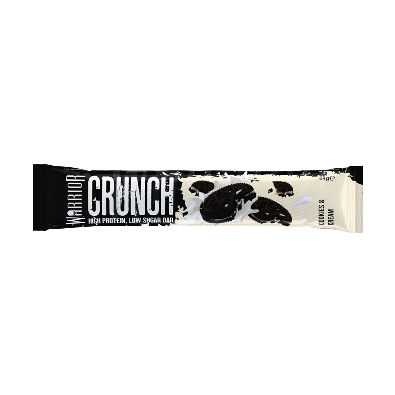 Warrior Crunch Low-Carb Protein Bar (1 Bar) — Cookies and Cream