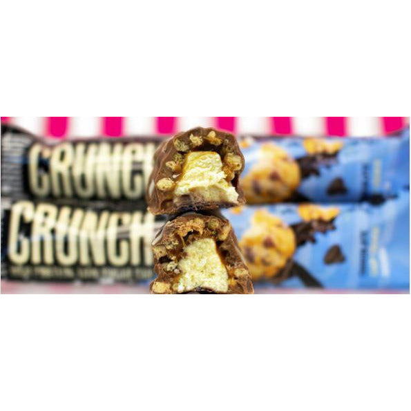 Warrior Crunch Low-Carb Protein Bar (1 Bar) — Chocolate Chip Cookie Dough