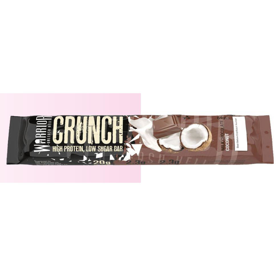 Warrior Crunch Low-Carb Protein Bar (1 Bar) — Milk Chocolate Coconut