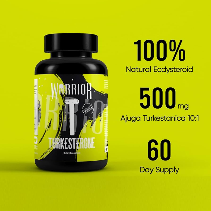 Warrior Turkesterone (60 capsules) - Top Nutrition and Fitness