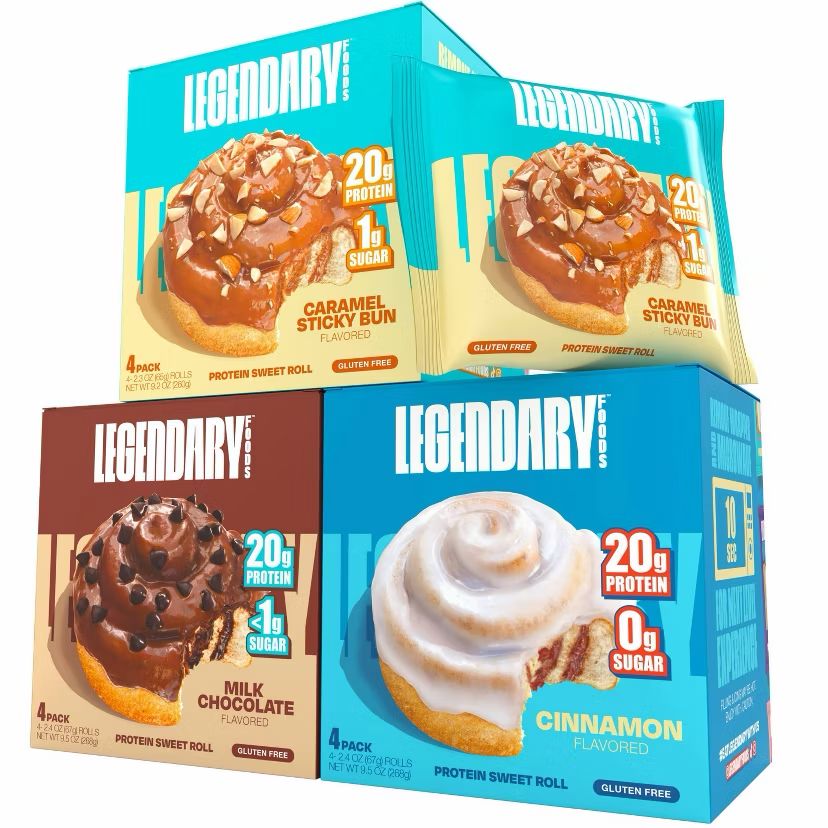 Legendary Foods Protein Sweet Roll (Box of 8)