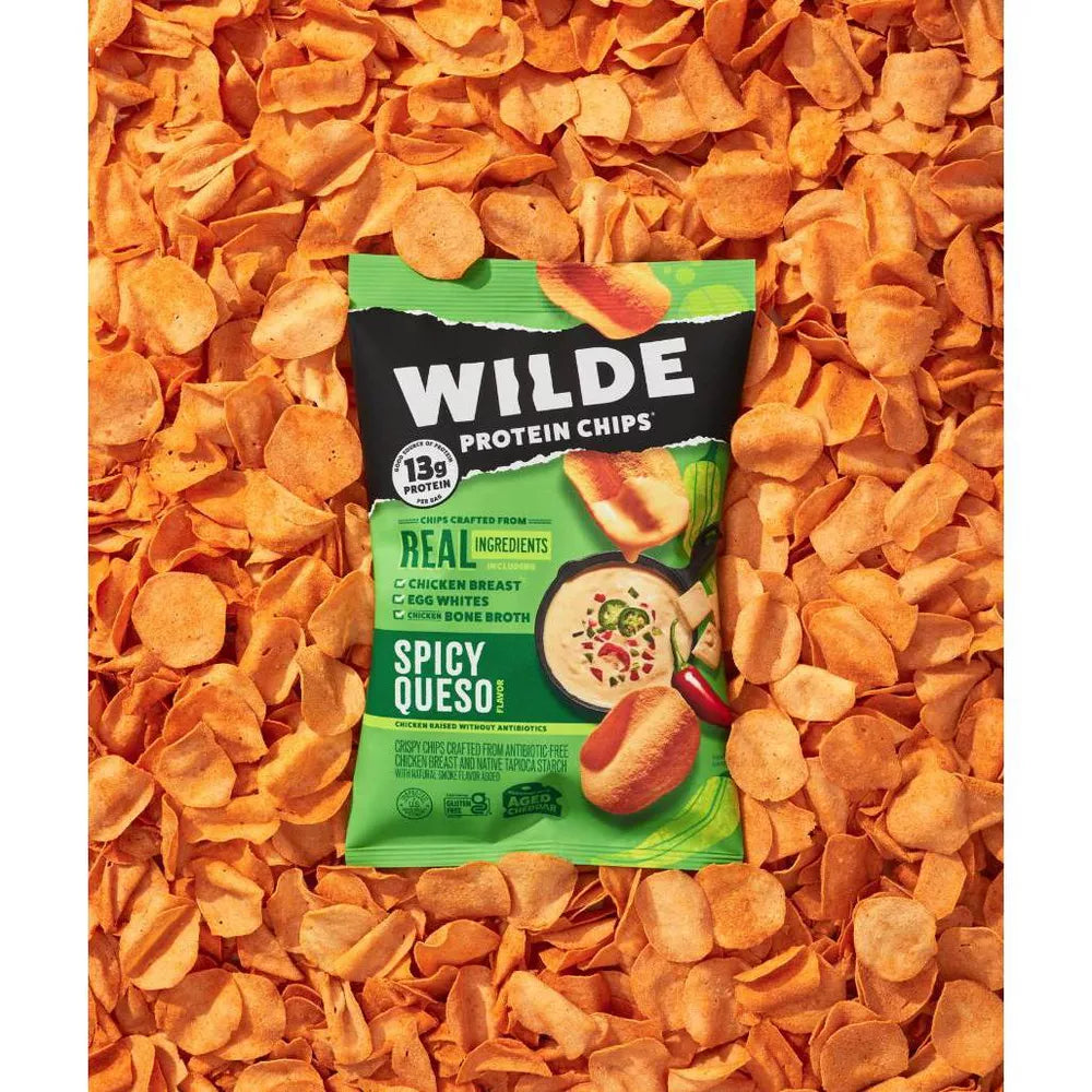 Wilde Protein Chips (1 bag) - Top Nutrition and Fitness Canada Chicken and Waffles-BBQ-Sea Salt and Vinegar-Buffalo-Spicy Queso