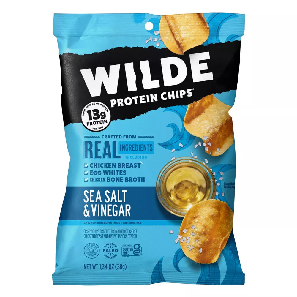 Wilde Protein Chips (1 bag) — Chicken and Waffles front