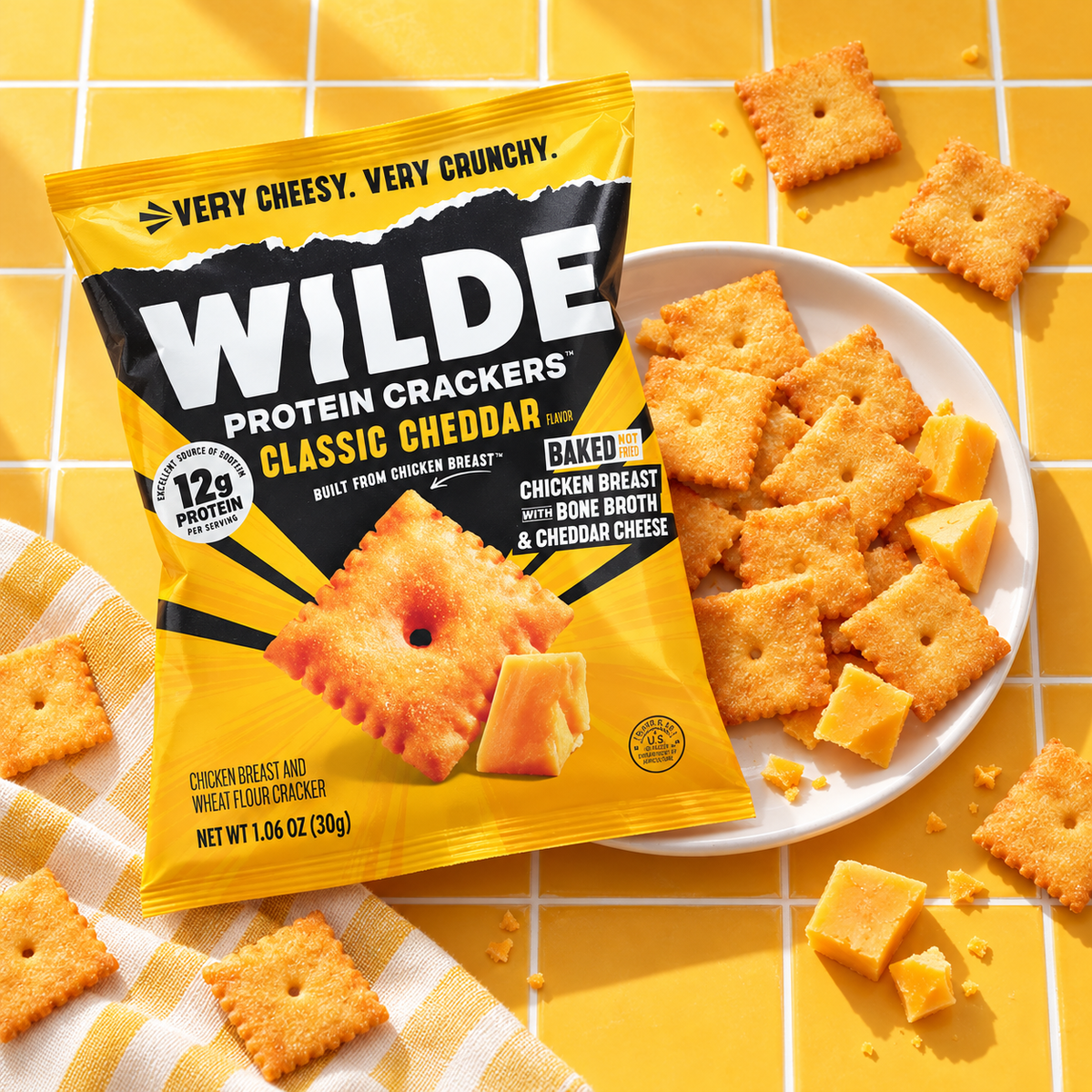 Wilde Protein Crackers (1 Bag)