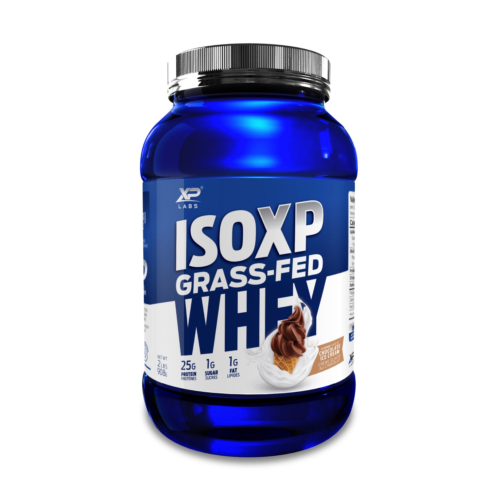 XPLabs ISO XP Prebiotic Grass Fed Whey Protein Isolate (2 lbs) - Top Nutrition and Fitness