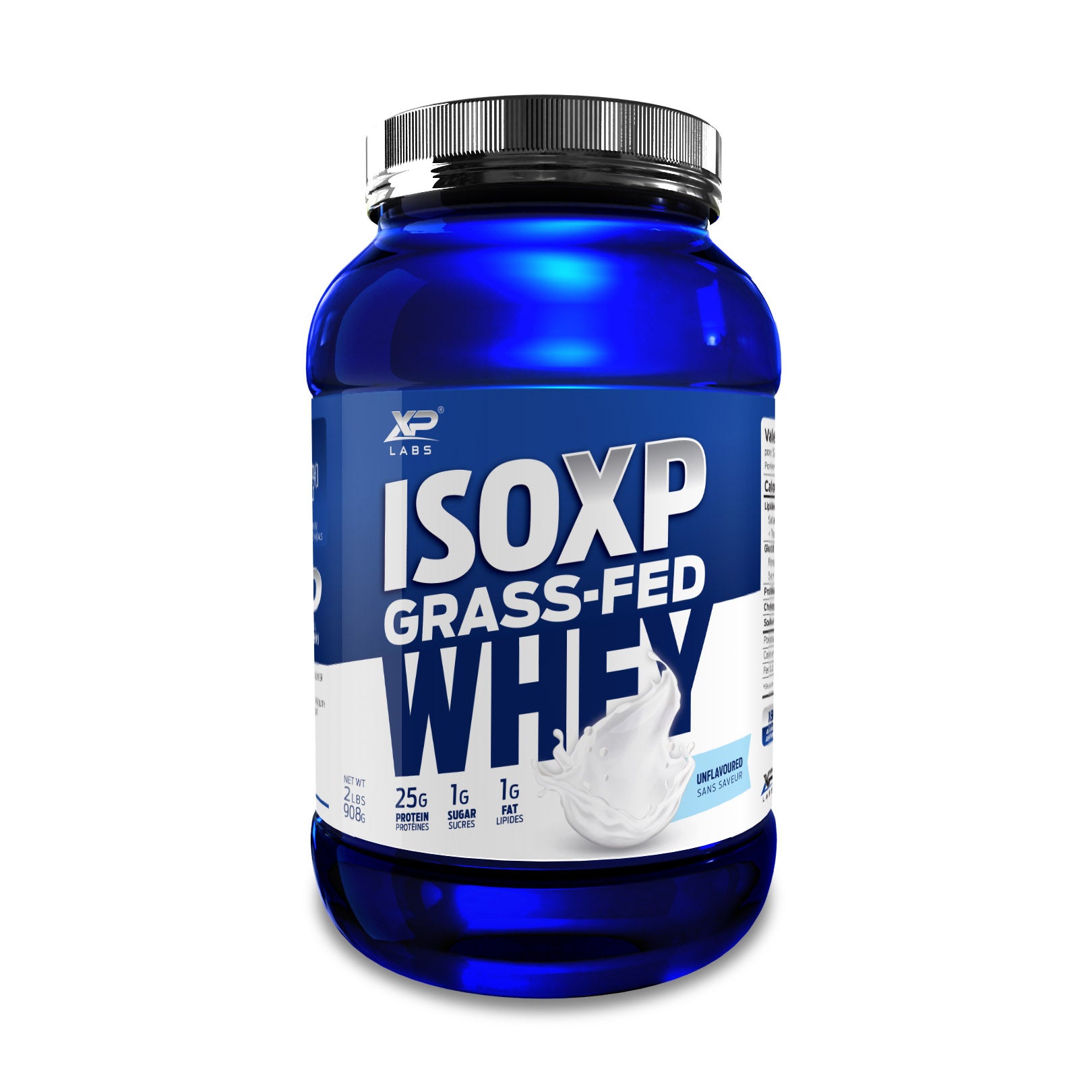 XPLabs ISO XP Prebiotic Grass Fed Whey Protein Isolate (2 lbs) - Top Nutrition and Fitness