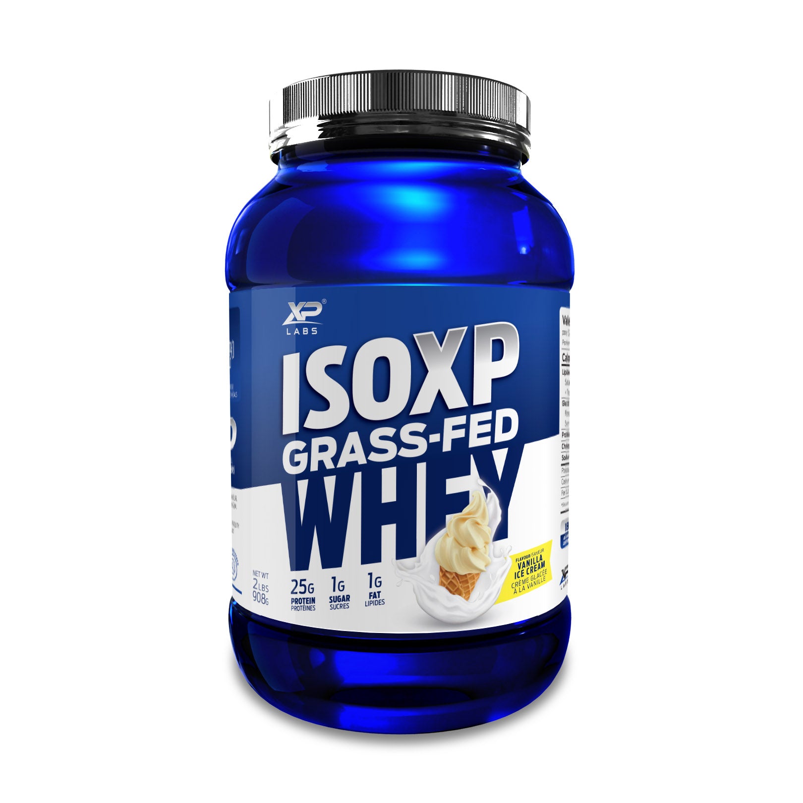 XPLabs ISO XP Prebiotic Grass Fed Whey Protein Isolate (2 lbs) - Top Nutrition and Fitness
