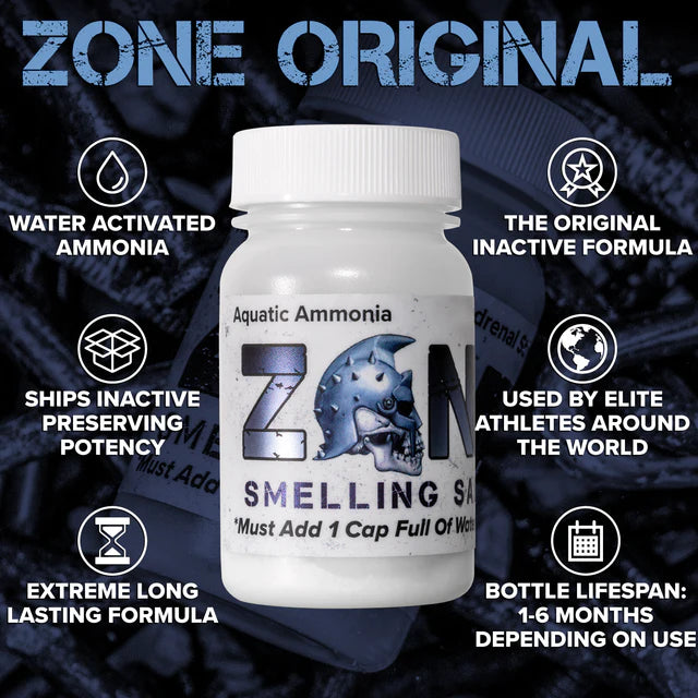 Zone Original Smelling Salts - Top Nutrition and Fitness