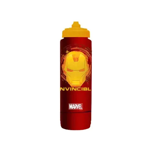 Marvel Squeeze Water Bottle with compartment (25oz)