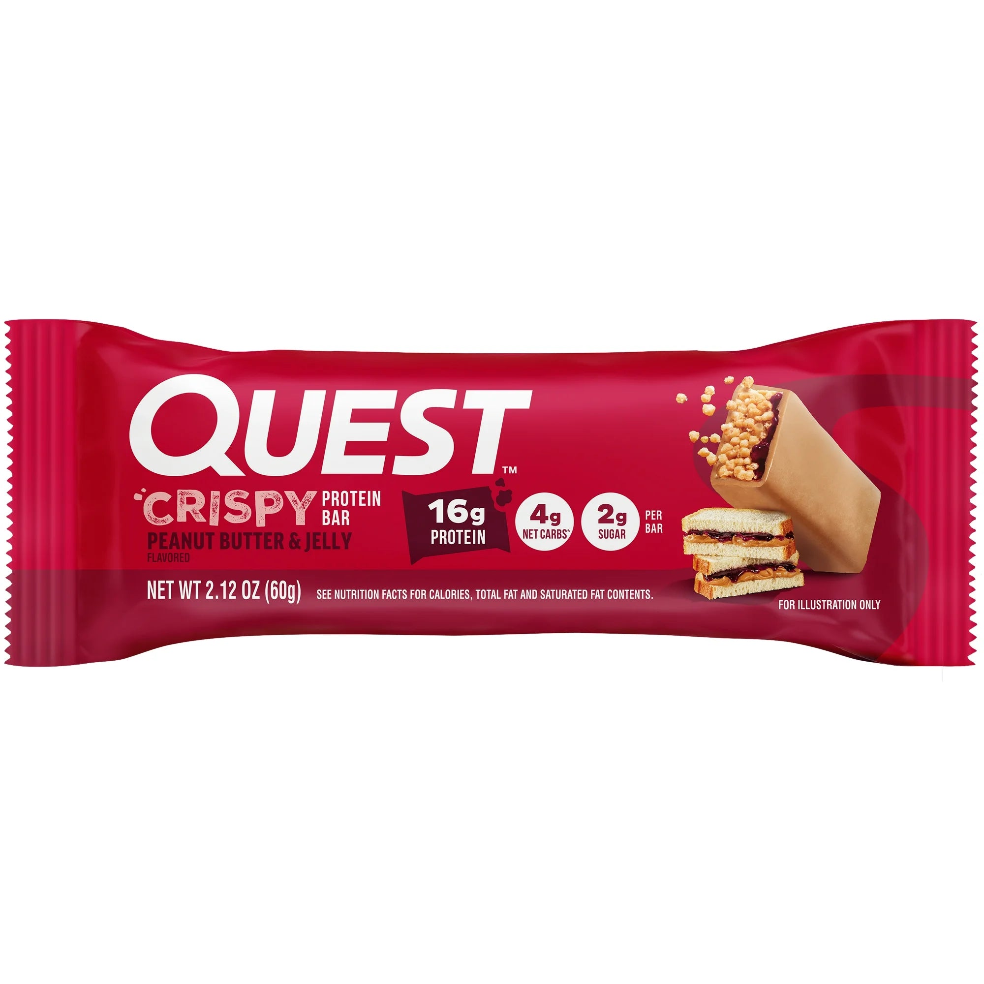 Barre protéinée Quest Nutrition Hero (1 barre)
