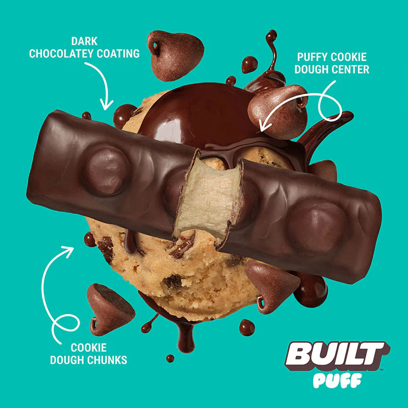 Built Protein Bars & Puffs (1 Box of 12) — image 23