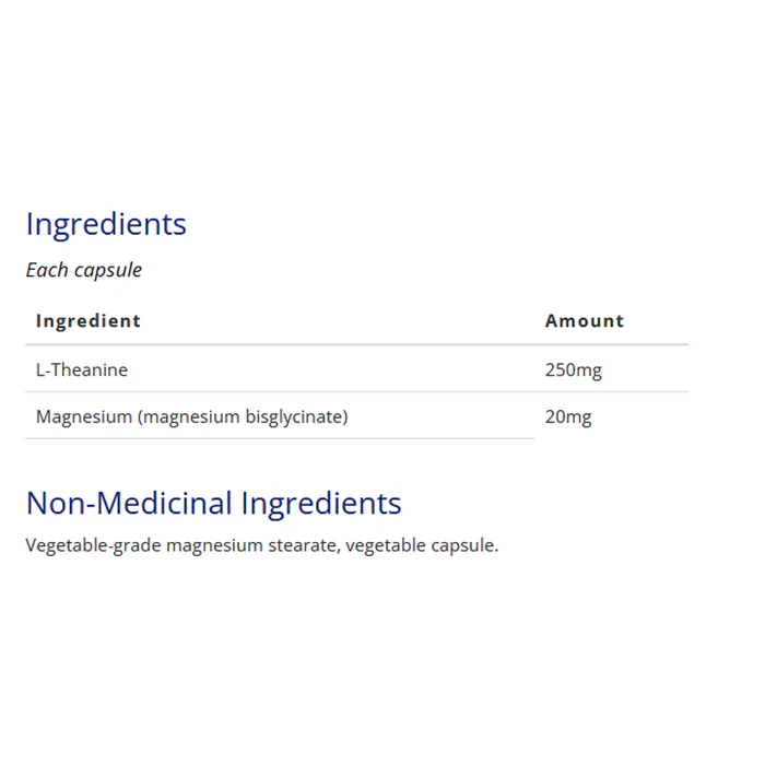 Can Prev L-Theanine with Magnesium (90 caps)