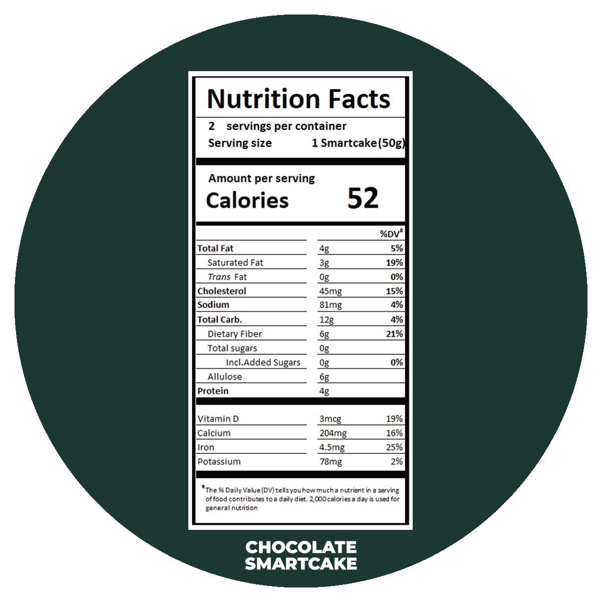 Smart Baking Gluten Free 0 Carb SmartCakes *KEEP FROZEN*