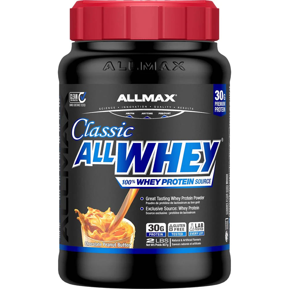 Allmax AllWhey Classic 100% Whey Protein Powder (2lb)