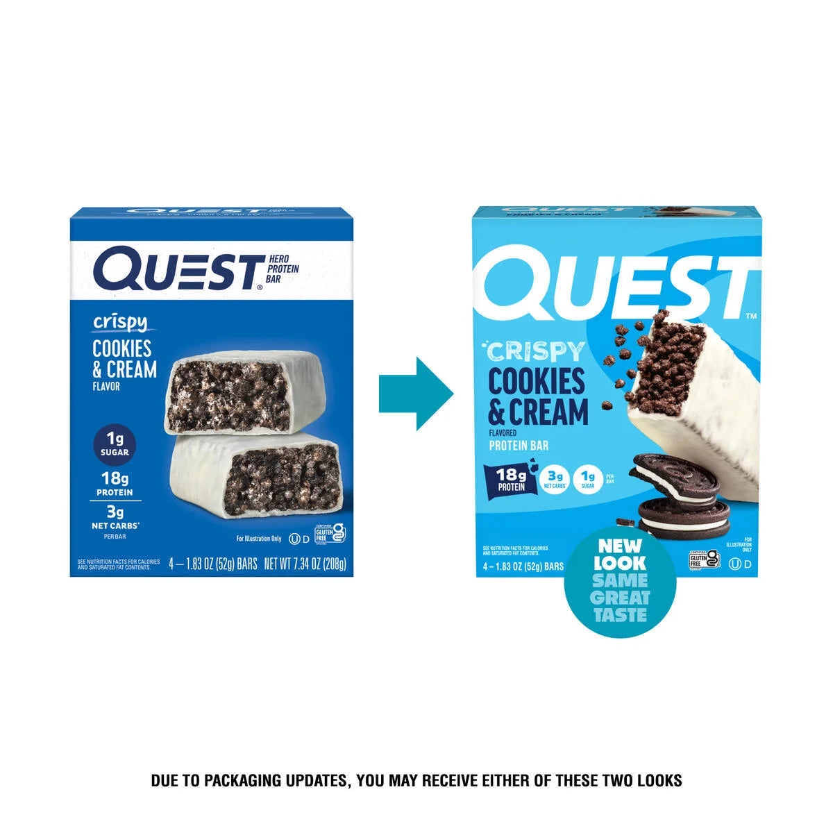 Barre protéinée Quest Nutrition Hero (1 barre)