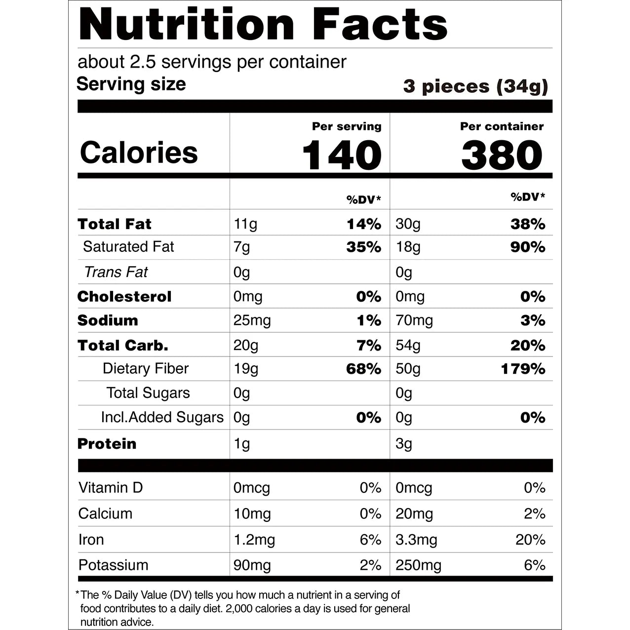 ChocZero Sugar Free Keto Bark Darkcaramelcrunch