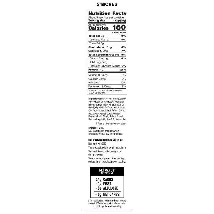 Céréales protéinées Magic Spoon Keto (1 boîte)