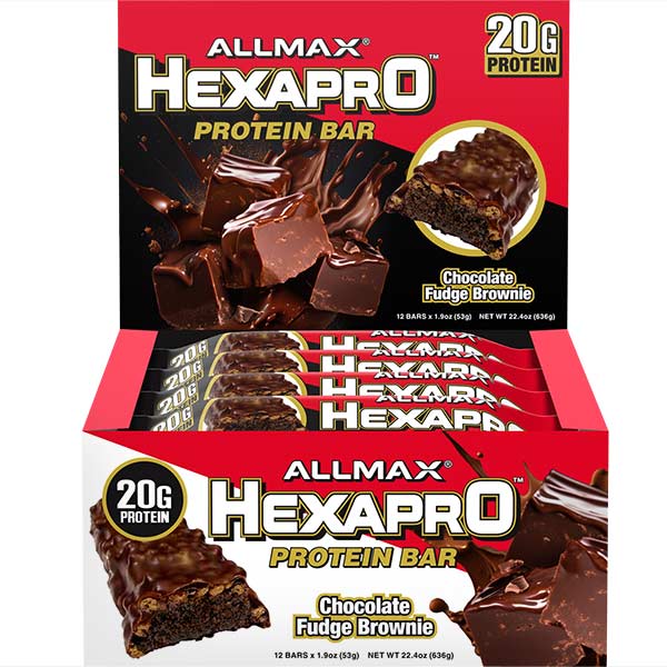 Barre protéinée Allmax Nutrition Hexapro (1 barre)