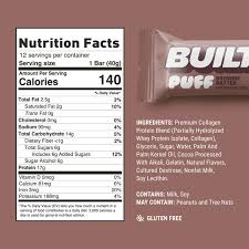 Built Protein Bars & Puffs (1 Box of 12)