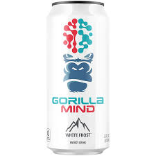 Gorilla Mind Energy Drink (1 can) — alternate angle