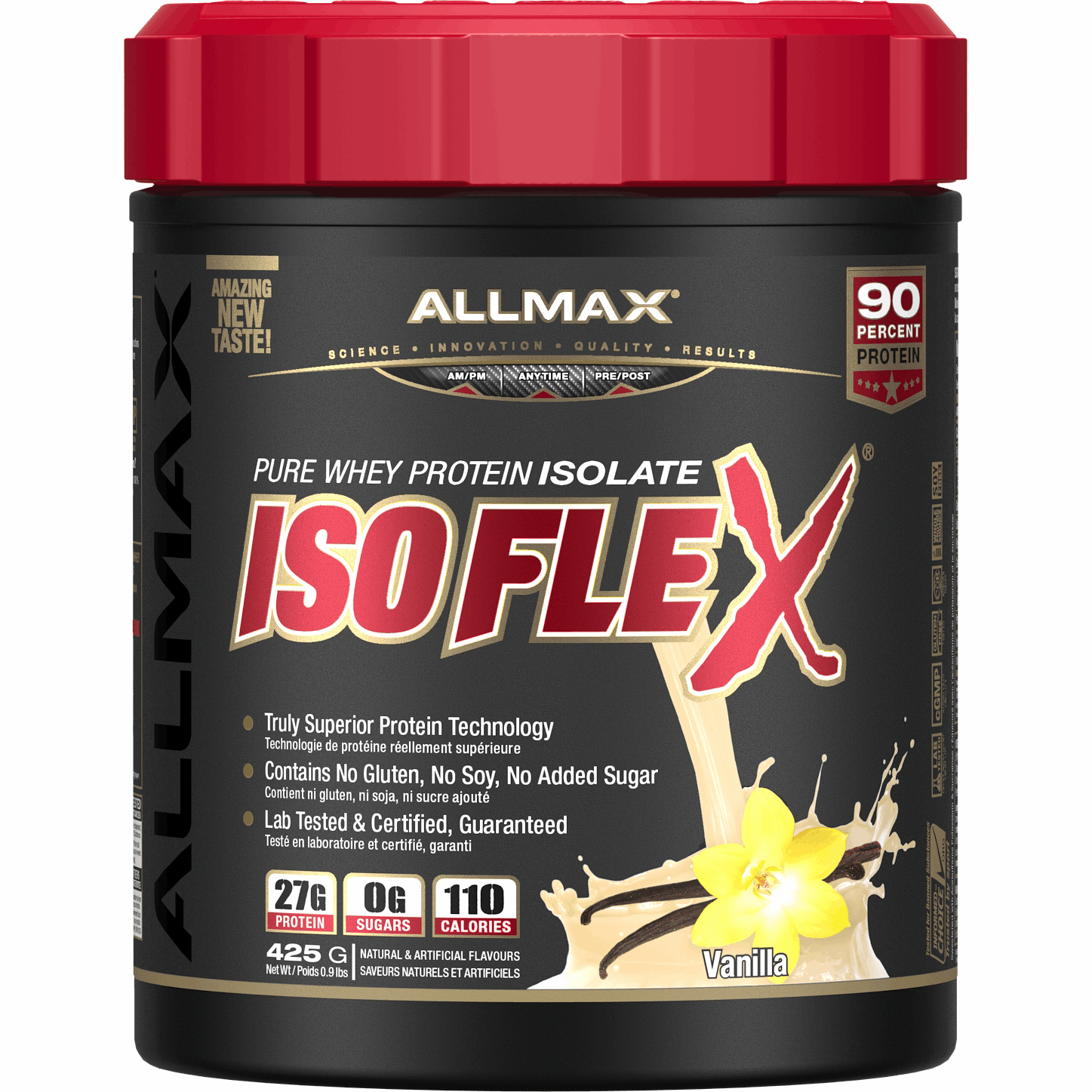Allmax Nutrition Isoflex Whey Protein Isolate (1lb) whey protein isolate Vanilla Allmax Nutrition