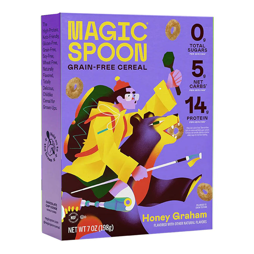 Magic Spoon Keto Protein Cereal Magic Spoon Honey