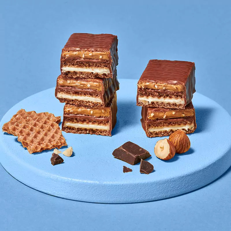 Maxi Protein Waffle Bar Nutrition Facts label