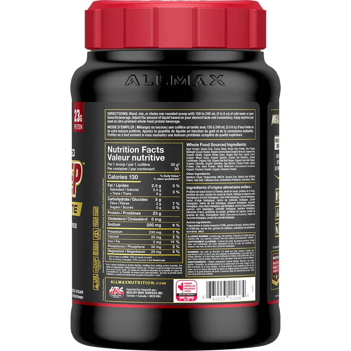 Allmax Meal Prep Lite Dairy-Free Protein Powder (30 servings)