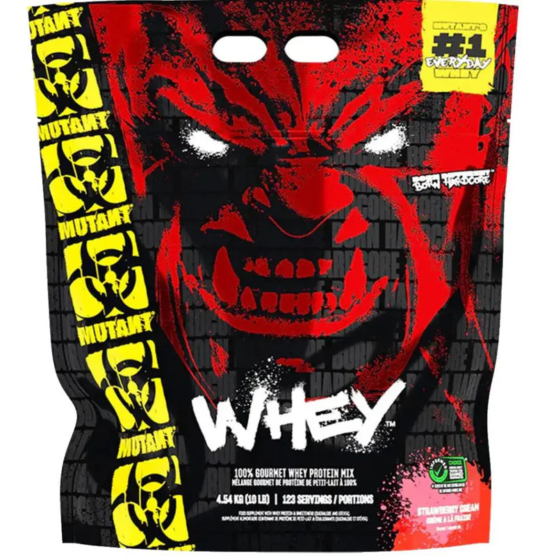 Mutant Whey Protein Powder (10 lbs) — Strawberry and Cream