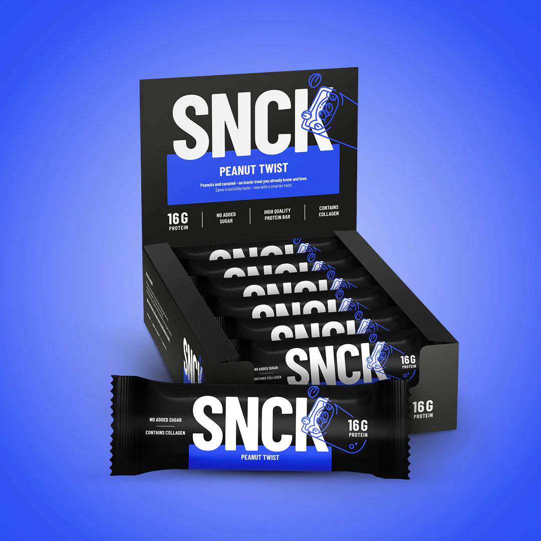 SNCK KETO Protein Bar (1 box of 12 bars) — Peanut Twist front