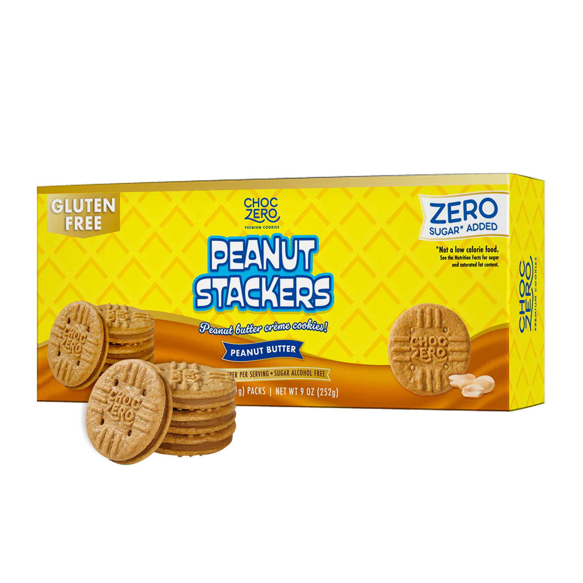 ChocZero Peanut Stackers - Buy Online in Canada at Top Nutrition and Fitness Montreal