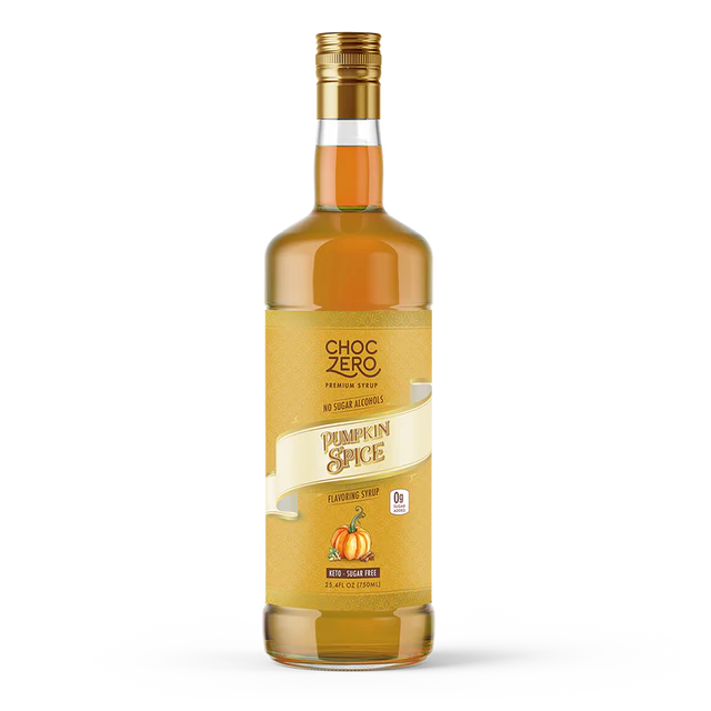 ChocZero Sugar Free Coffee Syrup (1 bottle 25.4 oz) — Pumpkin Spice