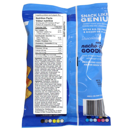 Quest Nutrition Cheese Crackers (1 bag) — view 3 — in Canada