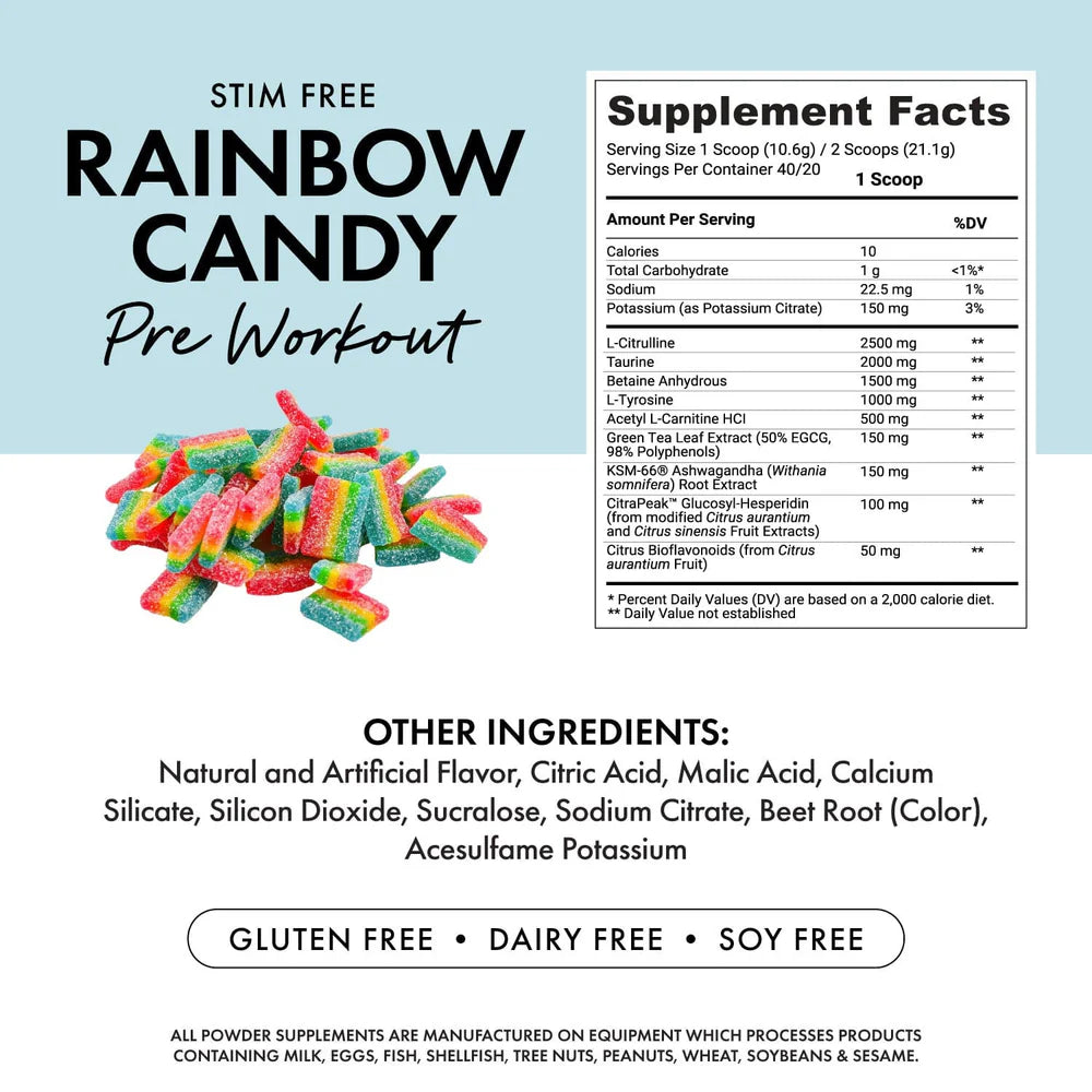 Bowmar Nutrition PRE WORKOUT (40 servings)