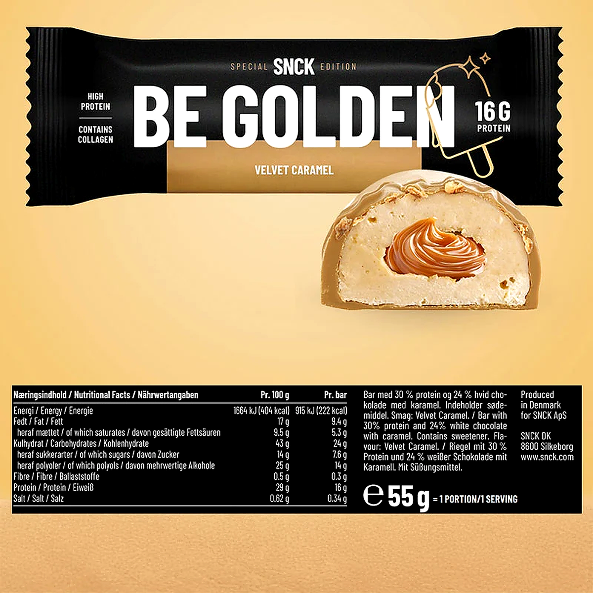 SNCK GF KETO Protein Bar (1 box of 12 bars)