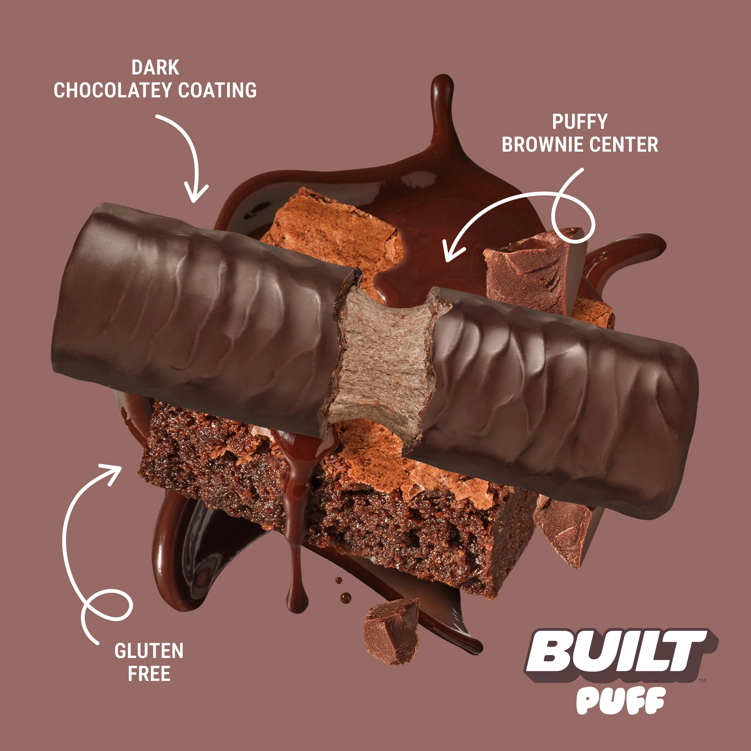 Built Protein Bars & Puffs (1 Box of 12)