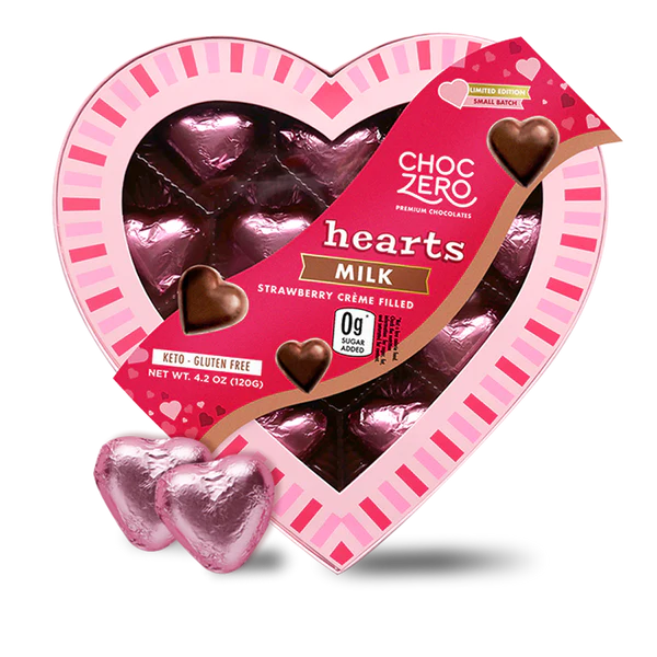 ChocZero Valentine's Day Strawberry Truffles (12 truffles) *LIMITED EDITION*