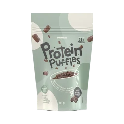 Prozis Keto Protein Chocolate Puffies (1 bag of 30 servings - 150g) — White & Milk Chocolate front