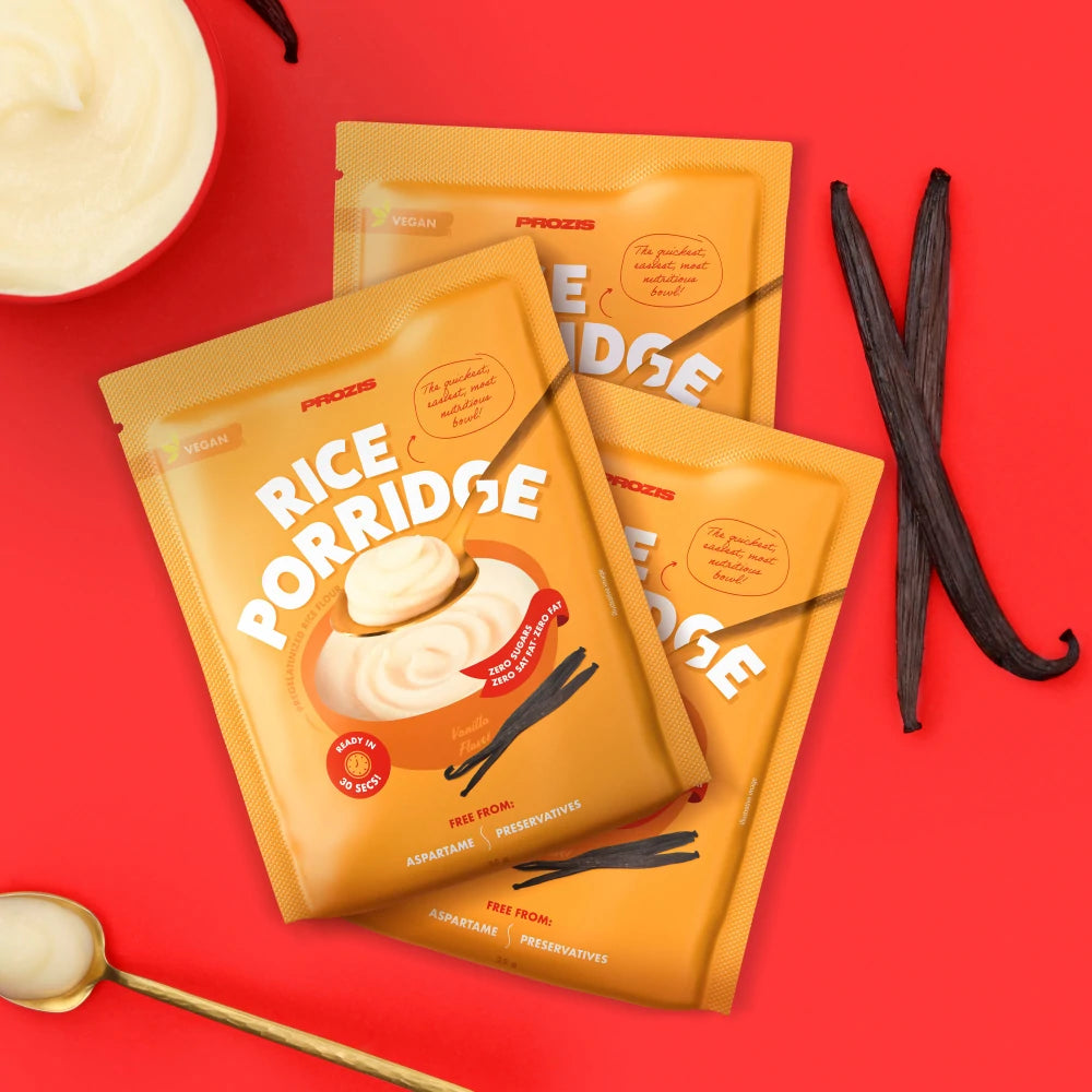 Prozis Vegan Sugar Free Rice Porridge — Vanilla (1 sachet 25g)