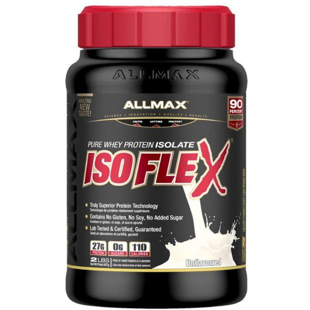 ALLMAX Isoflex (2 LBS) Whey Protein Unflavoured Allmax Nutrition