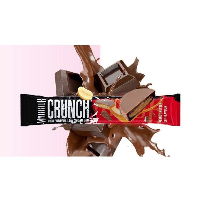 Warrior Crunch Low-Carb Protein Bar (1 Bar) - Top Nutrition and Fitness