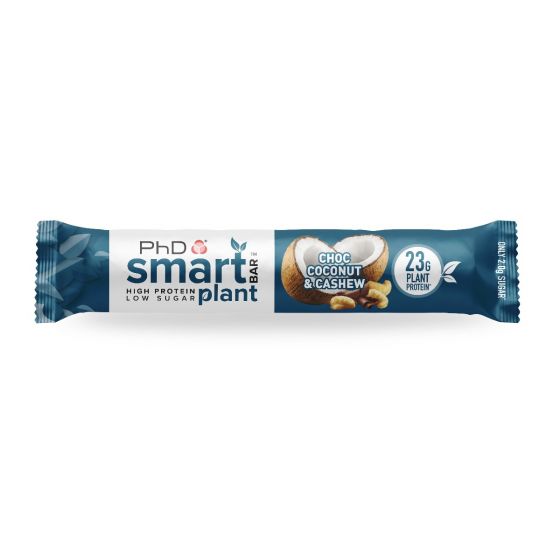 PhD Smart Bar PLANT (vegan) (1 bar) Protein Snacks Chocolate Coconut & Cashew PhD
