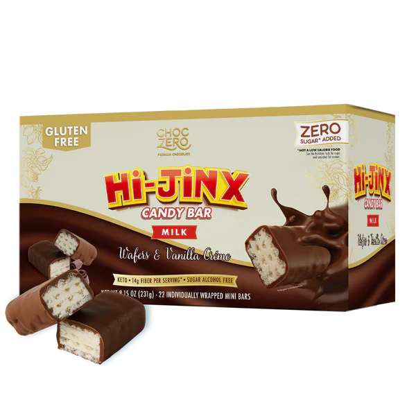 Best sugar-free chocolate Canada 2026 — ChocZero Hi-Jinx, Dunkies, Oasis, Truffles — Top Nutrition Canada
